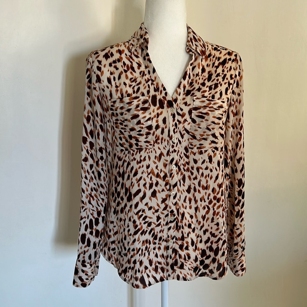 NWT Express Button Down Blouse